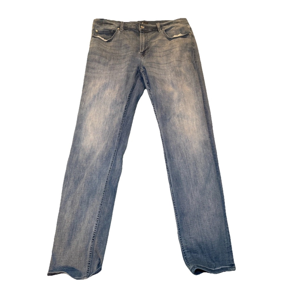 Men's 7 For All Mankind Slimmy light wash jeans size 36x32